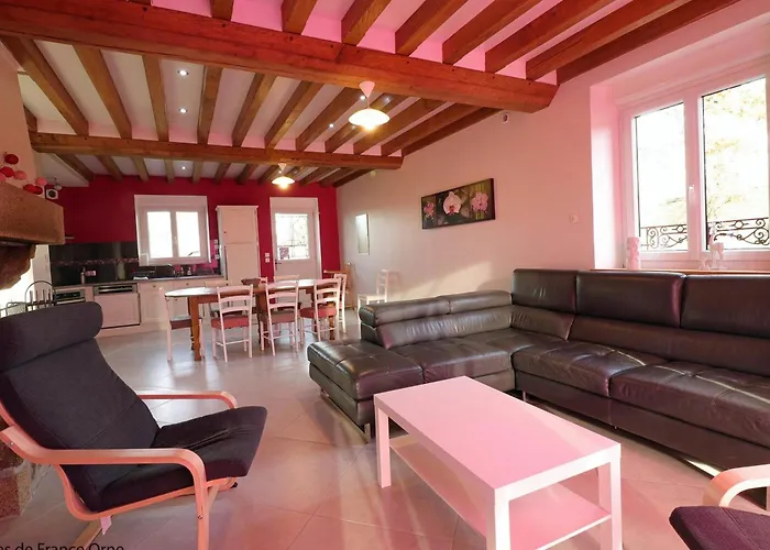 Charmante Maison Avec Jardin Clos Et Cheminée, Idéale En Famille - Fr-1-497-115 Hébergement de vacances